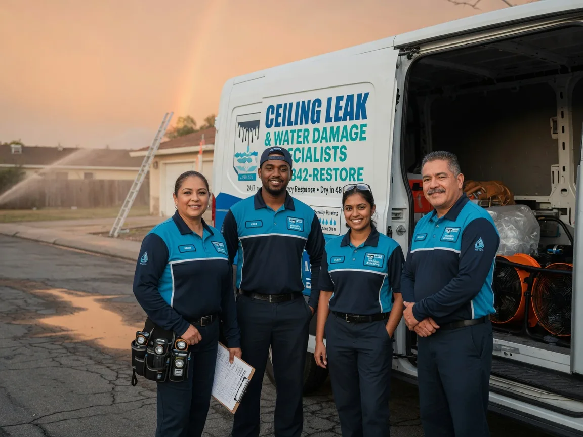 Ceiling Leak Cleanup company in Claremont, CA